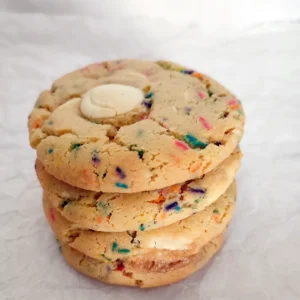 Birthday Cake Cookie (4 cookies)